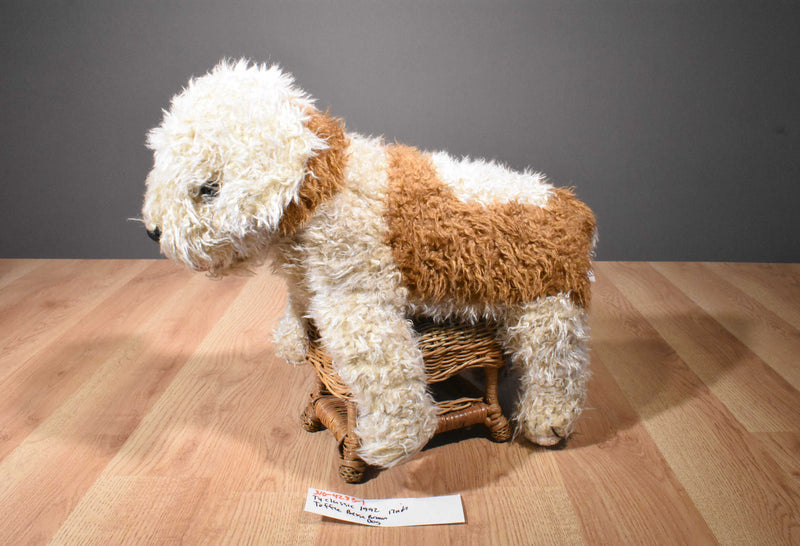 Ty Classic Toffee the Tan and Brown Dog 1992 Beanbag Plush