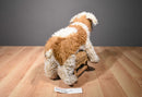 Ty Classic Toffee the Tan and Brown Dog 1992 Beanbag Plush