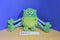 Disney Doc Mcstuffins Glo Bo Green Alien Plush