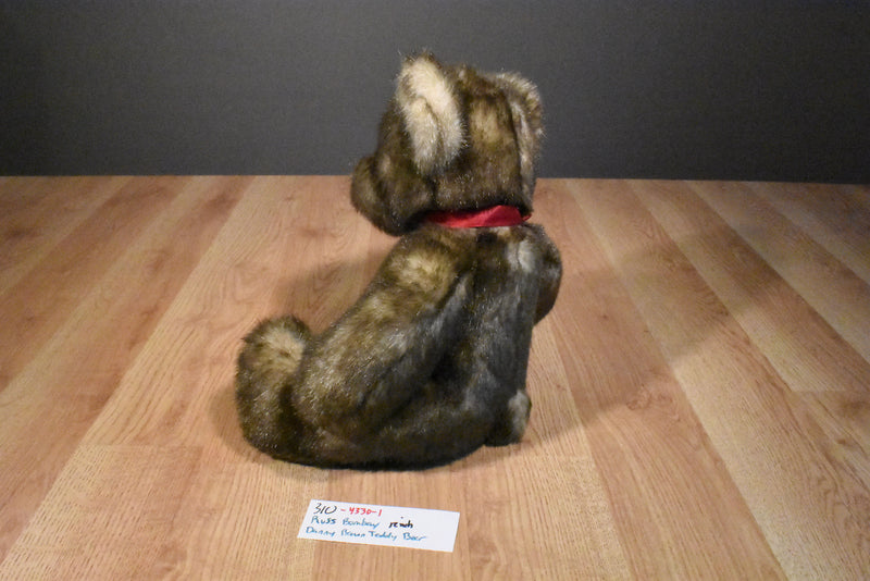 Russ Bombay Danny the Brown Teddy Bear Beanbag Plush
