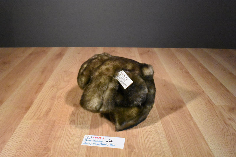 Russ Bombay Danny the Brown Teddy Bear Beanbag Plush