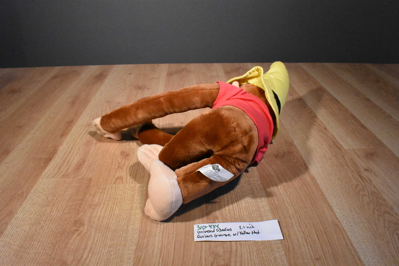 Universal Studios Curious George in Yellow Hat Plush