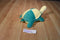 Ty Pillow Pals Snap the Green and Yellow Turtle 1996 Plush