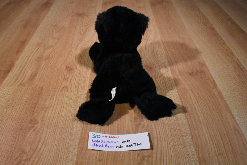 Wildlife Artists Black Bear Cub 2001 Beanbag Plush