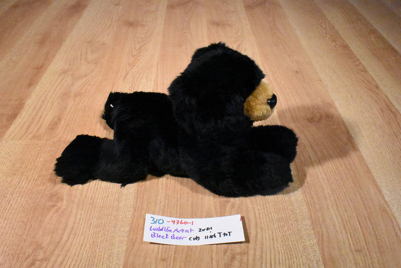 Wildlife Artists Black Bear Cub 2001 Beanbag Plush