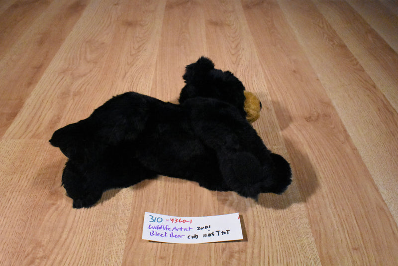 Wildlife Artists Black Bear Cub 2001 Beanbag Plush
