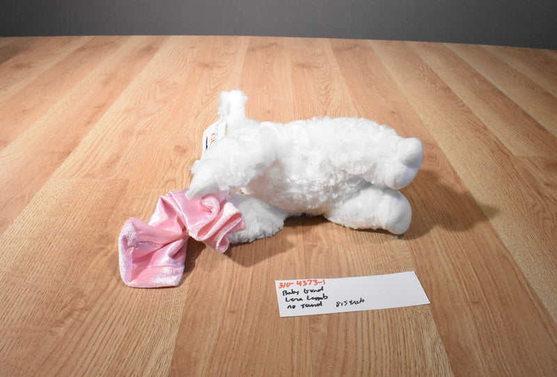 Baby Gund Lena Lamb With Pink Blanket Plush