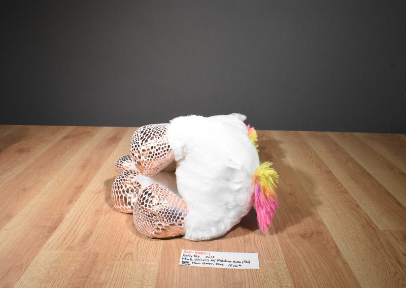 Kelly Toy White and Pink Unicorn 2018 Plush
