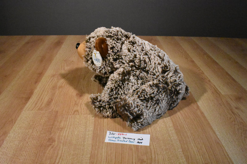 Wishpets Jeremy the Brown Frosted Bear 2014 Beanbag Plush