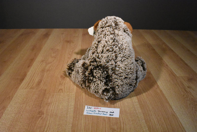 Wishpets Jeremy the Brown Frosted Bear 2014 Beanbag Plush