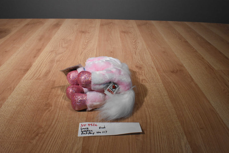 Ganz Webkinz Pink Pony HM117 Beanbag Plush with Sealed Code