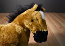 Best Made Toys Brown Horse Pony with Black Socks, Mane and Tail Plush