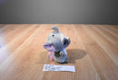 Aurora YooHoo Grey, Beige and pink Lemur as an Elephant Plush