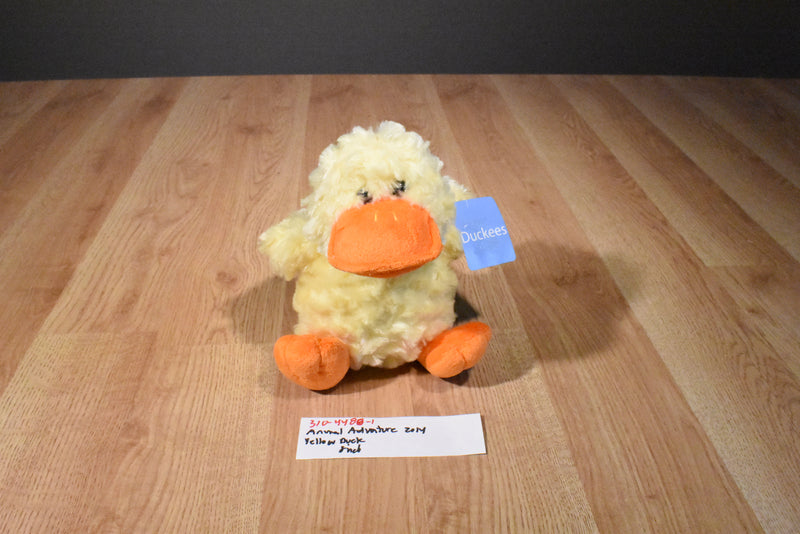 Animal Adventure Yellow and Orange Duck 2014 Plush