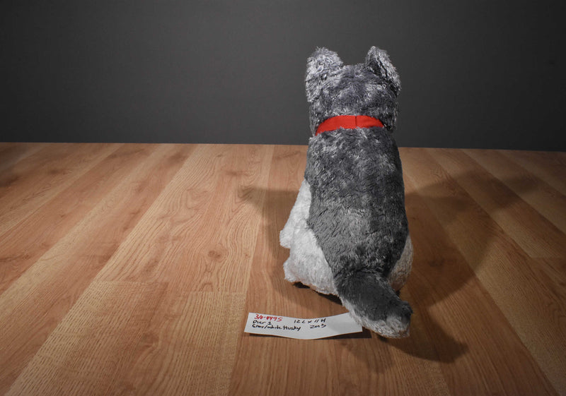 Pier 1 Imports Grey and White Husky 2013 Plush