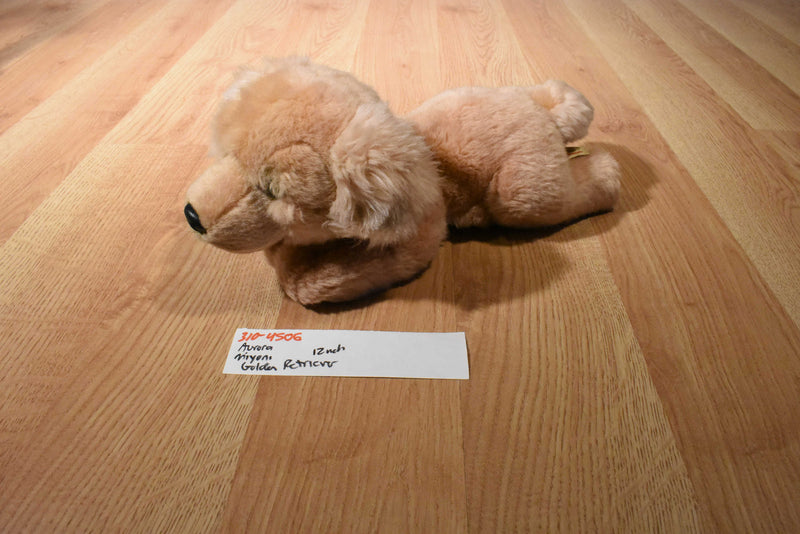 Aurora Miyoni Golden Retriever Puppy Dog Beanbag Plush