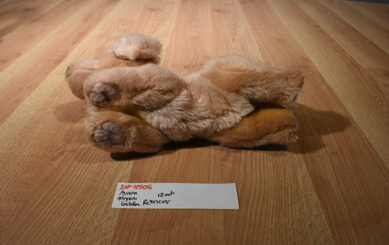 Aurora Miyoni Golden Retriever Puppy Dog Beanbag Plush