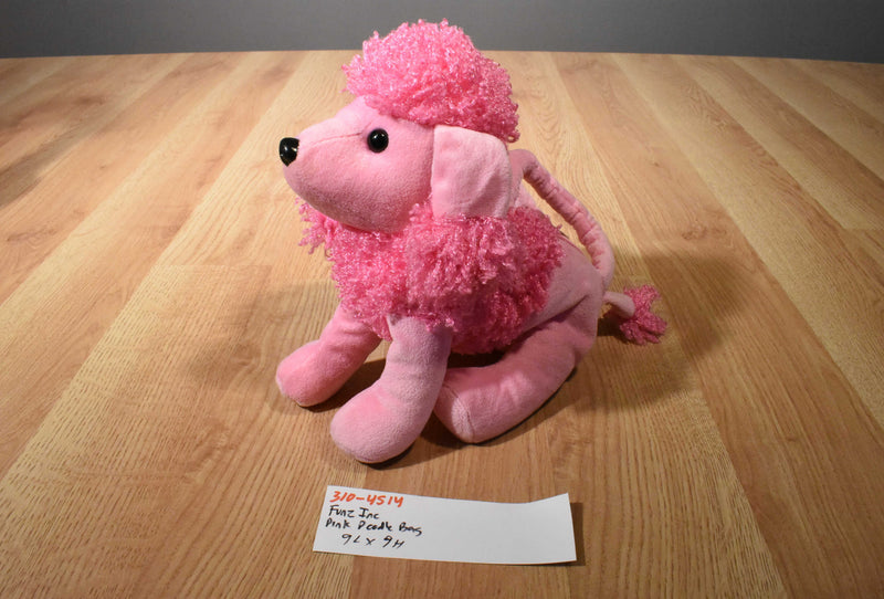 Funz Inc. Pink Poodle Handbag Plush