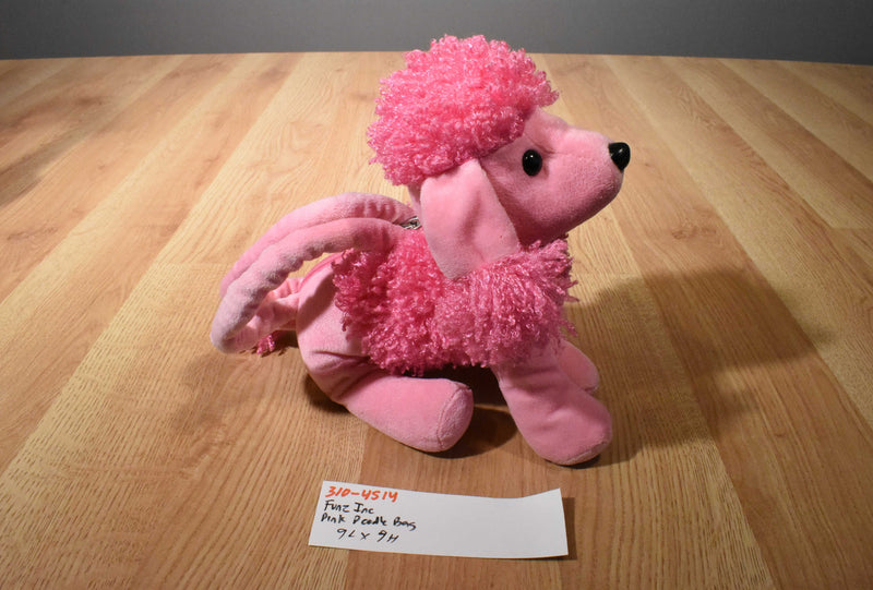 Funz Inc. Pink Poodle Handbag Plush