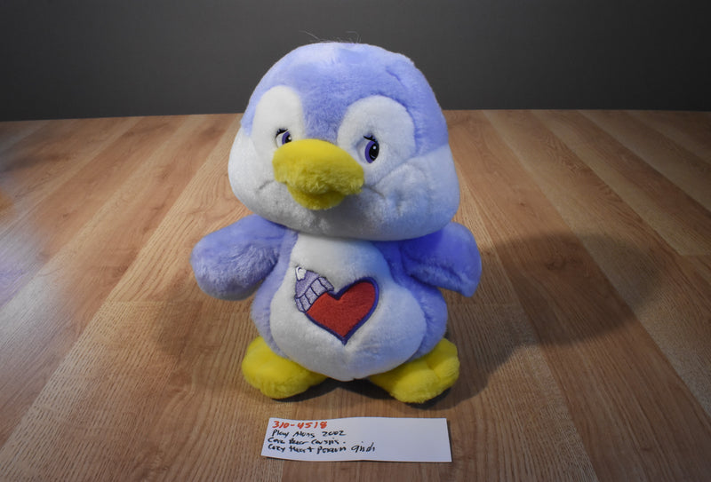 Play Along Care Bears Cousin Cozy Heart Penguin 2002 Plush