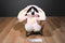 Disney Store Minnie Mouse Beanbag Plush in Pink/ Yellow Bunny Rabbit Costume
