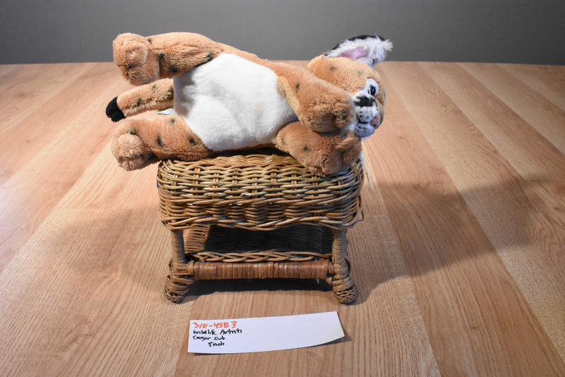 Wildlife Artists Cougar Puma Mountain Lion Cub 1995 Beanbag Plush