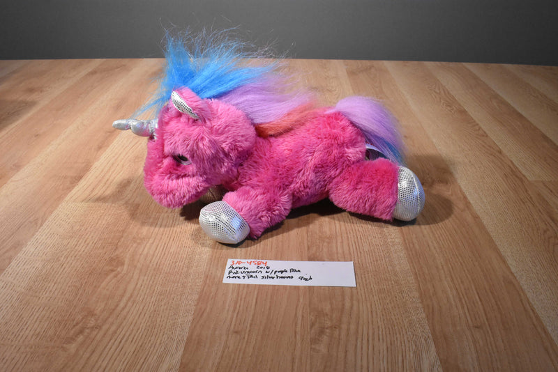 Aurora Pink Unicorn 2018 Beanbag Plush