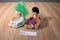 Ty Beanie Kids Cutie 1999 and Shennigan 2000 Beanbag Plush