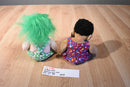 Ty Beanie Kids Cutie 1999 and Shennigan 2000 Beanbag Plush