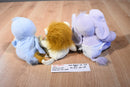 Enesco Precious Moments Tender Tails Blue Bird Elephant Lion Beanbag Plush