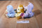 Enesco Precious Moments Tender Tails Blue Bird Elephant Lion Beanbag Plush