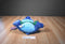 Disney Holiday Stitch Plush Wearing a Green Knit Sweater/Bomber Hat