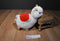 Kelly Toy Beige Llama Alpaca 2018 Plush With a Red Saddle