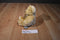Russ Hallmark Flowers Beige Teddy Bear Beanbag Plush