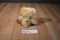 Russ Hallmark Flowers Beige Teddy Bear Beanbag Plush