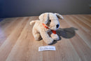 Melissa and Doug Sunny the Yellow Lab Puppy Dog Beanbag Plush With Red Bow