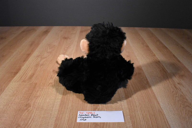 Adventure Planet Hugging Black and Beige Chimpanzee Plush