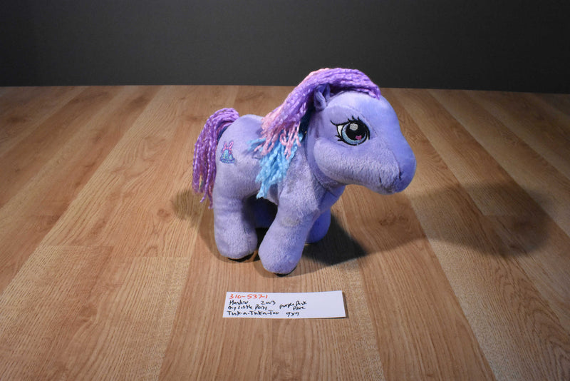 Hasbro My Little Pony Tink-a-Tink-a-Too Purple Pony 2003 Plush