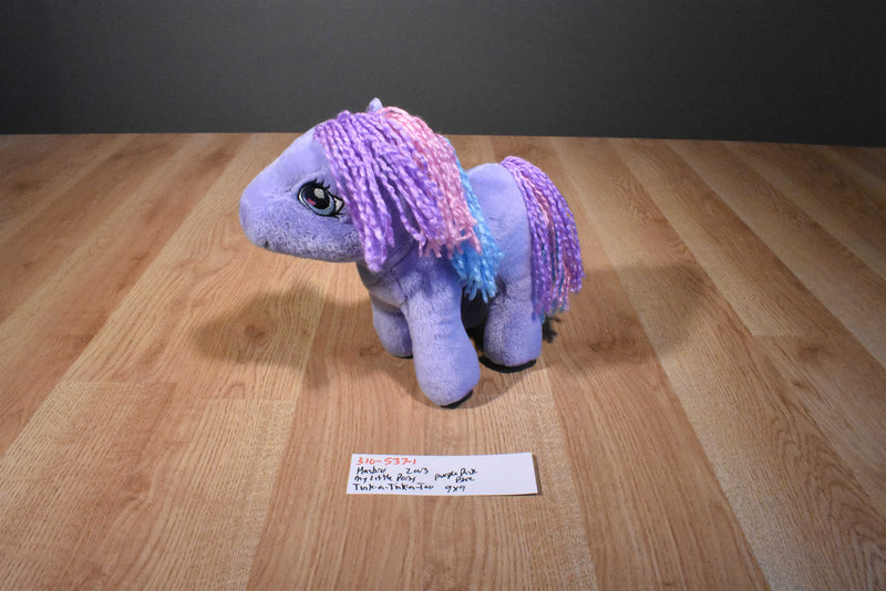 Hasbro My Little Pony Tink-a-Tink-a-Too Purple Pony 2003 Plush