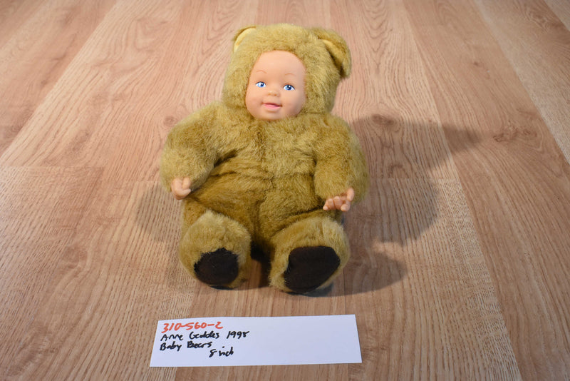 Anne Geddes Baby Bear 1998 Beanbag Plush
