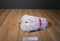 Ty Punkies Bitty Kiss White Bear With X's and O's 2005 Beanbag Plush
