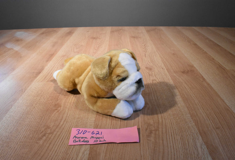 Aurora Miyoni Old English Bulldog Puppy Dog Beanbag Plush