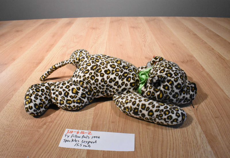 Ty Pillow Pals Speckles the Leopard 1996 Plush