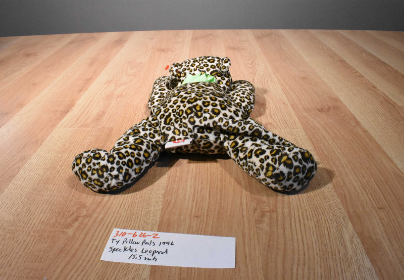 Ty Pillow Pals Speckles the Leopard 1996 Plush