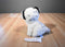 Morehead Snow Furries White Bengal Tiger Cub 1997 Plush