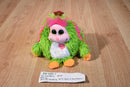 Ty Monstaz Daisy Green and Pink Monster 2013 Beanbag Plush