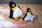 Ty Beanie Buddies and Babies Waddle the Penguin Beanbag Plush