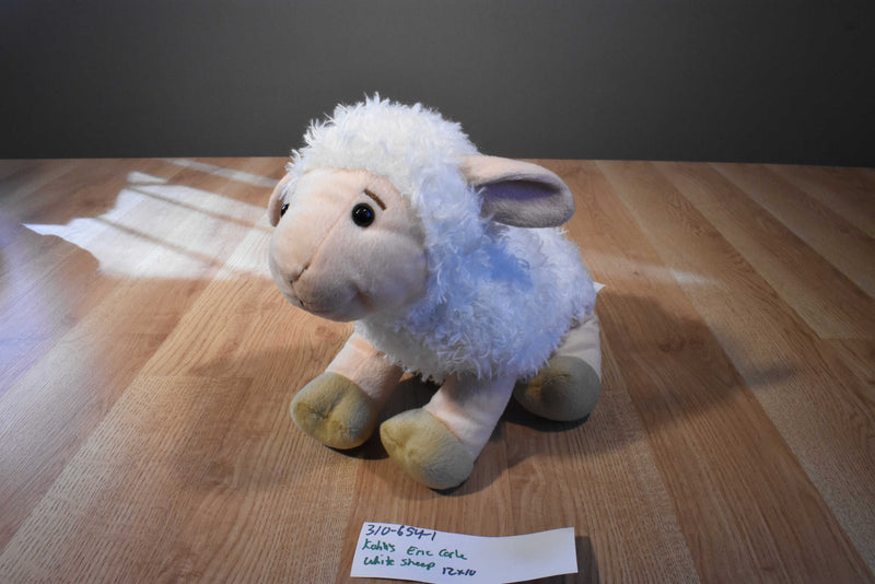 Kohl's Cares Eric Carle The Lamb And The Butterfly White Sheep 2012 Plush