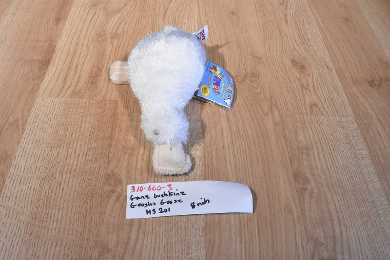 Ganz Webkinz Lil Kinz Googles White Goose HM021 Sealed Code