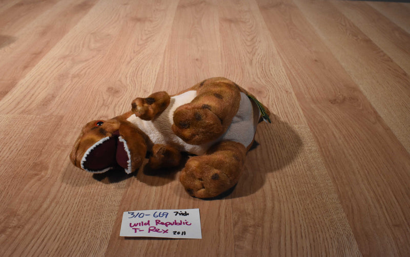 Wild Republic T-Rex 2011 Beanbag Plush